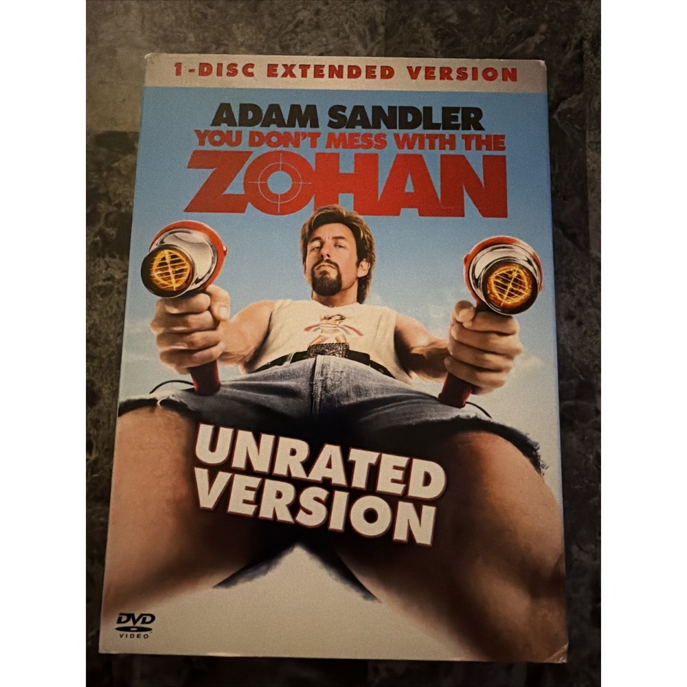 You Don't Mess with the Zohan (DVD, 2008) Excellent Condition